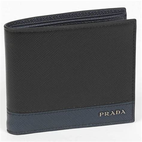 prada mens wallet sale|prada saffiano wallet men's.